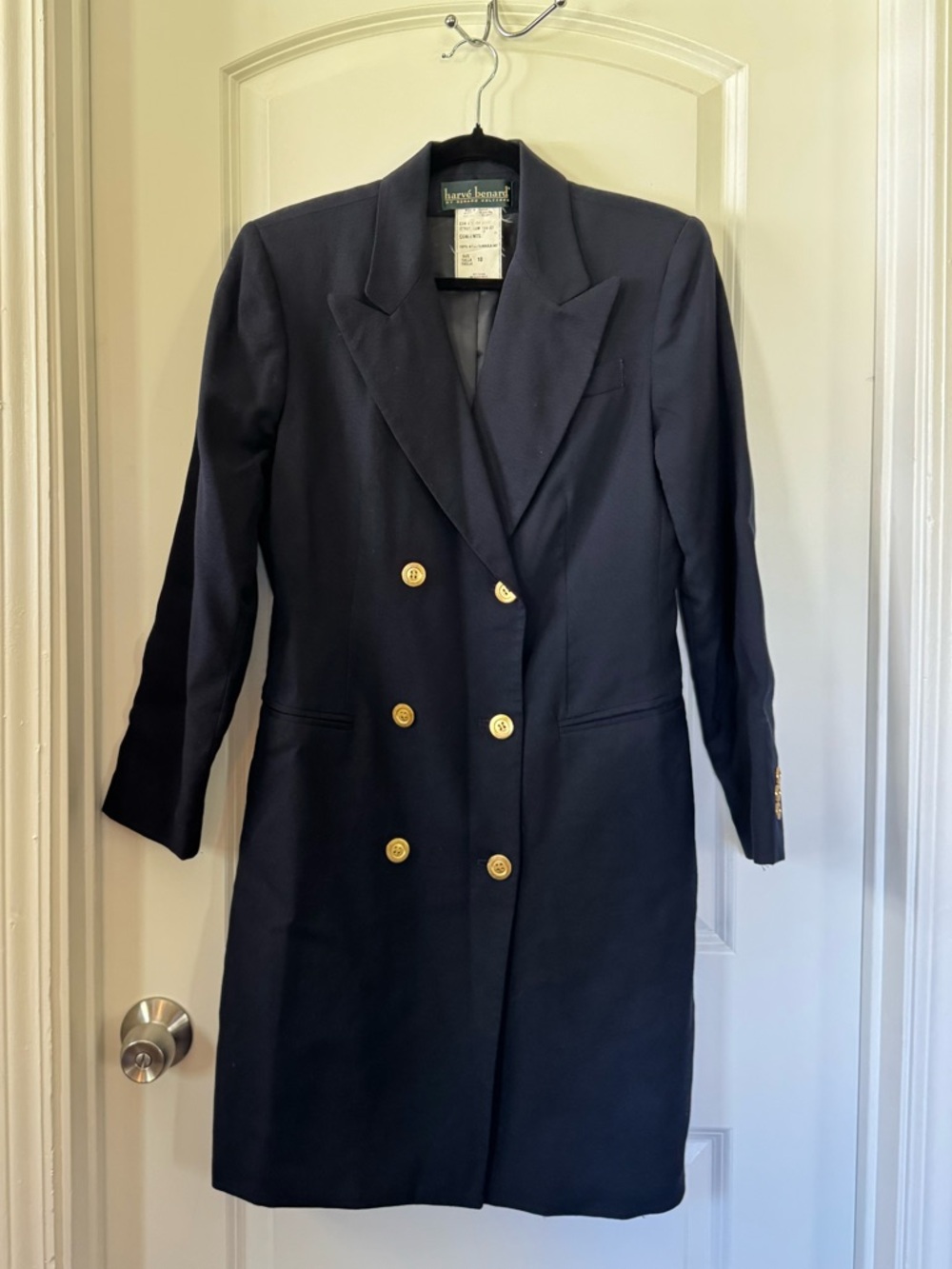 Harve Benard Vintage Navy Blazer Dress